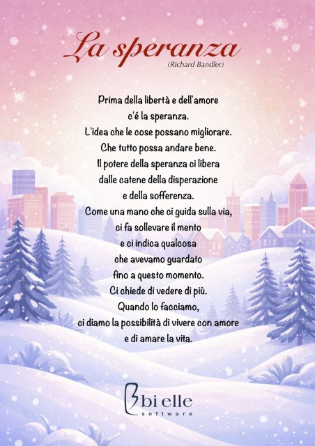 Auguri di Natale e giorni di chiusura per le festività